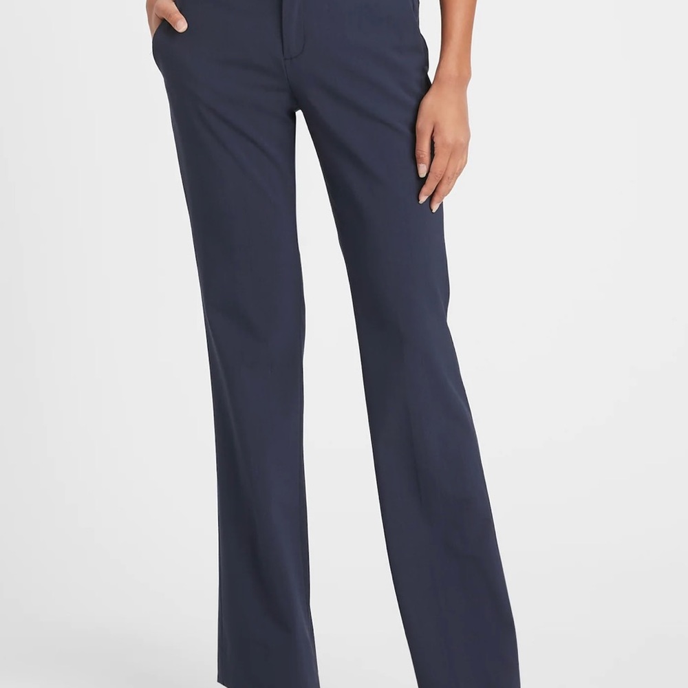 Banana Republic Logan Pant Navy Size 4 BNWT